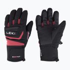 LEKI Griffin 3D Junior children's ski glove black/ rose