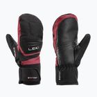 LEKI Griffin 3D Children's Ski Gloves Junior Mitt black/ rose
