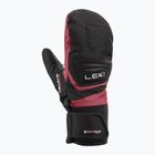 LEKI Griffin 3D Children's Ski Gloves Junior Mitt black/ rose