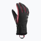 LEKI Women's Ski Gloves Vallarta 3D black/ rose