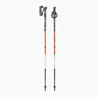 Trekking poles LEKI Skysolo FX.One Carbon neon orange/white/black