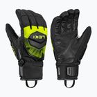 Ski gloves LEKI WCR Core TR black/neon yellow