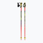 Children's ski poles LEKI WCR Evo Lite SL TR bright red/black/neon yellow
