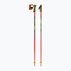 Children's ski poles LEKI WCR Pro Lite SL TR bright red/black/neon yellow