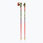 Ski poles LEKI WCR Pro SL TR bright red/black/neon yellow
