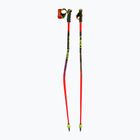 Ski poles LEKI WCR Pro GS TR bright red/black/neon yellow