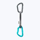 Climbing quickdraw EDELRID Pure Set II 18 cm slate-icemint