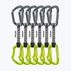 EDELRID Pure 6-piece climbing express set. 10 cm slate/oasis