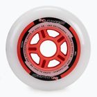 Powerslide PS One Spacer/Bearings rollerblade wheels 100mm/82A 8 pcs white 905302