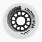 UNDERCOVER WHEELS Raw 80 mm/85A rollerblade wheels 4 pcs white