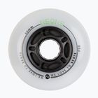 Powerslide Neons 80 mm/85A rollerblade wheels 4 pcs green.