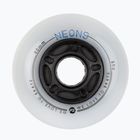 Powerslide Neons 80 mm/85A rollerblade wheels 4 pcs blue.