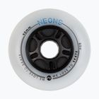 Powerslide Neons 90 mm/85A rollerblade wheels 4 pcs blue.