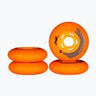 Roller skate wheels Powerslide King of Slides 4 pcs 76 mm/90A orange/orange