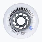 Roller skate wheels Powerslide Spinner 90 mm/88A 4 pcs. white