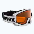 Ski goggles UVEX Athletic LGL white/lasergold lite rose 55/0/522/2130