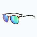 UVEX sunglasses Lgl 43 havanna black/mirror green