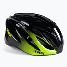 UVEX Boss Race bicycle helmet black/yellow S4102292015