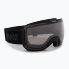 Ski goggles UVEX Downhill 2100 VPX black mat/variomatic polavision 55/0/390/2030