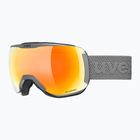 UVEX Downhill 2100 CV rhino matt/mirror orange ski goggles