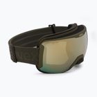 Ski goggles UVEX Downhill 2100 CV croco mat/mirror gold colorvision green 55/0/392/80