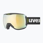 UVEX Downhill 2100 CV Race ski goggles black matt/mirror gold clear