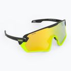 UVEX Sportstyle 231 black yellow mat/mirror yellow cycling goggles S5320652616