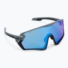 UVEX Sportstyle 231 rhino deep space mat/mirror blue cycling goggles S5320655416