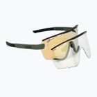 UVEX Sportstyle 236 Set moss green black mat/mirror yellow cycling glasses 53/3/004/7216