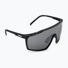 UVEX Mtn Perform black matt/mirror silver sunglasses