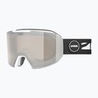 UVEX Evidnt Attract CV S2 ski goggles white matt/mirror silver/contr yellow/clear