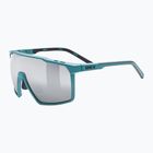 UVEX Mtn Perform S teal matt/mirror silver sunglasses