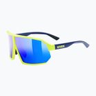 UVEX Sportstyle 237 yellow blue matt/mirror blue sunglasses
