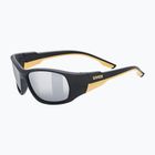 UVEX children's sunglasses Sportstyle 514 black matt/mirror silver