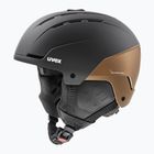 UVEX Stance MIPS ski helmet black/brown matt