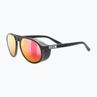 UVEX sunglasses MTN Classic Pure black matt/mirror red