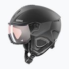 Ski helmet UVEX Wanted Visor Pro V black matte
