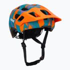 Children's bike helmet UVEX React Jr papaya camo matt