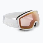 Ski goggles UVEX Victorious S V white matt/vario rose mirror