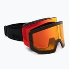 Ski goggles Uvex Lace Attract FM black matt/mirror red