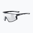 Sunglasses Uvex Skyryse black matt/mirror silver