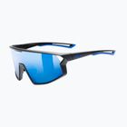 Sunglasses Uvex Skyryse black matt/mirror blue