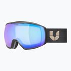 Ski goggles UVEX Ultimate Victorious CV S2 black matt/mirror sapphire