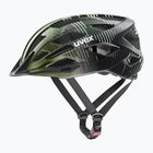Children's bike helmet UVEX Air Wing 2 CC dark olive/black matt