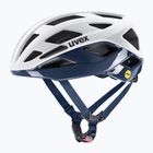 Bike helmet UVEX I-Volute Mips white/dusk blue matt