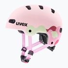 Children's helmet UVEX Kid 4 Style strawberry/matcha matt