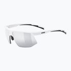 Sunglasses UVEX Aerios white/mirror silver