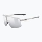 Sunglasses UVEX Ramp grey matt/mirror silver