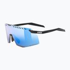 Sunglasses UVEX Pace Stage CV black matt/mirror blue