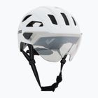 Bike helmet UVEX Stride Visor white matt/lite mirror silver
